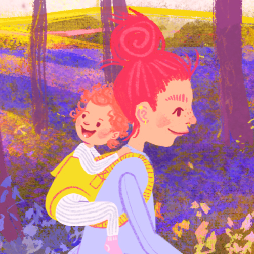 Marge in Charge Cover Illustration Detail Crop