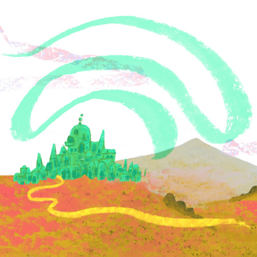 Monkey Dress Up Box Illustration