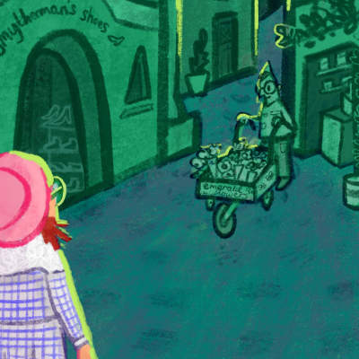 Monkey Dress Up Box Illustration