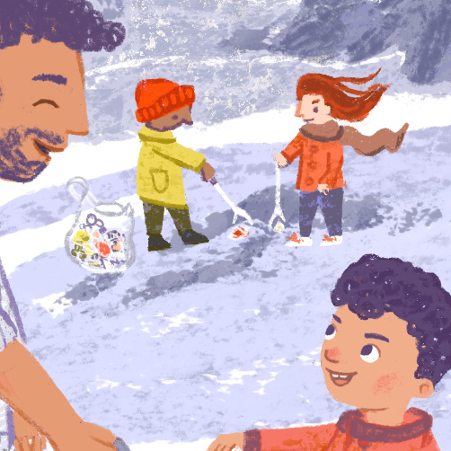 Marge in Charge Cover Illustration Detail Crop