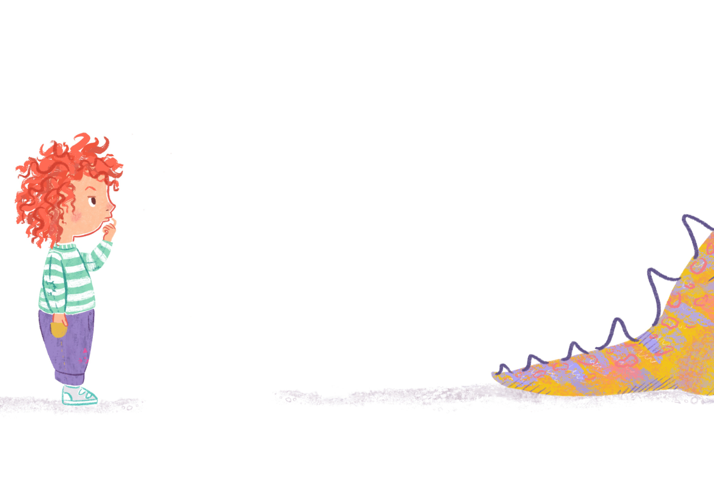 Paper Snowflake Crafting Girl Illustration