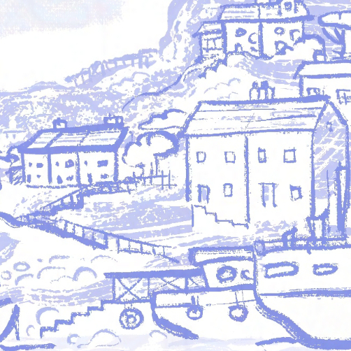 Marge in Charge Cover Illustration Detail Crop