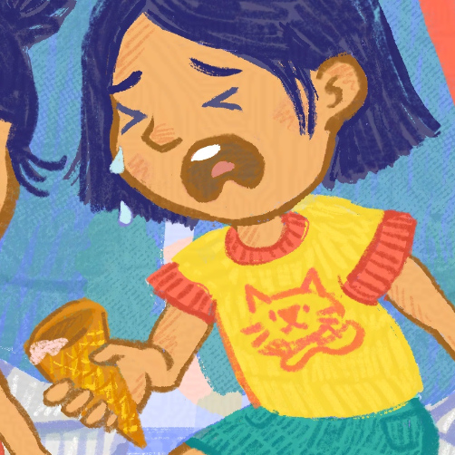 Marge in Charge Cover Illustration Detail Crop