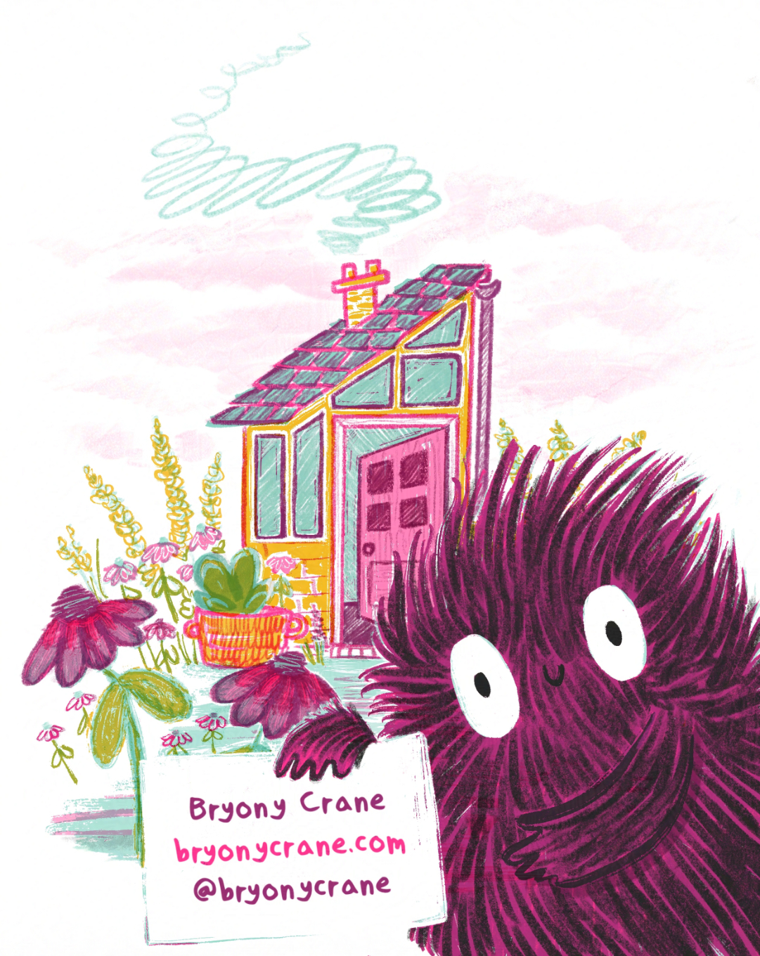 Peruvian Potato Farmer Illustration